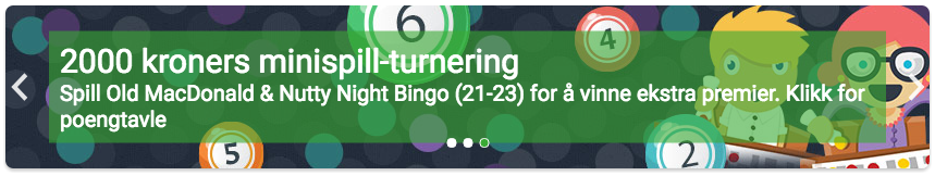 unibet bingo turnering