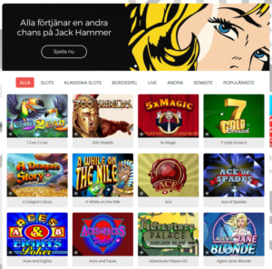 Casinopop screen 1