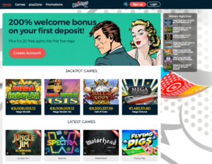 casinopop velkomstbonus