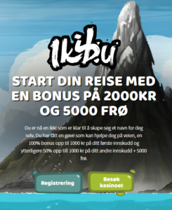 ikibu-velkomstbonus